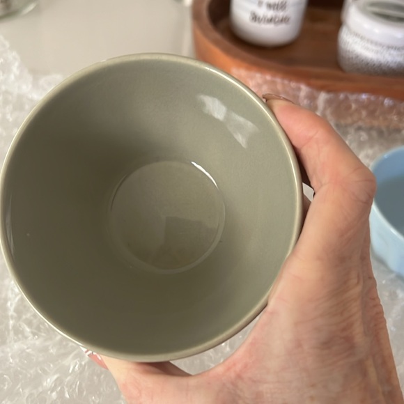 Pier 1 - 3 Piece Mini Ceramic Prep Bowls NIB - Picture 3 of 5